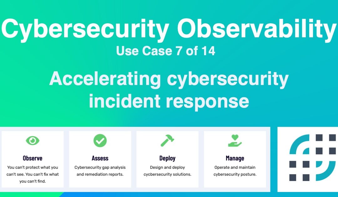 CAASM Use Case #7 – Accelerating Cybersecurity Incident Response